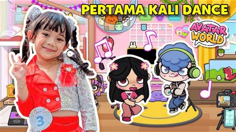 SAMANTHA PERTAMA KALI IKUT DANCE SERBA PINK DI AVATAR WORLD GAME