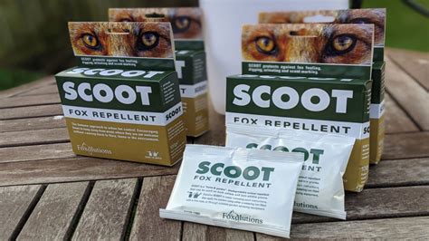 Scoot Fox Repellent - Trick foxes into keeping out of your garden - Fox ...