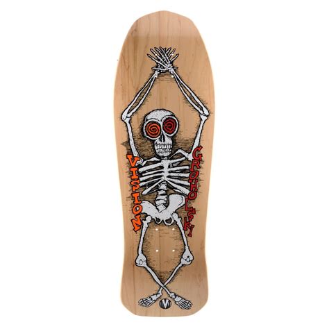 Vision Groholski Skeleton 1025 Skateboard Deck The Dark Slide