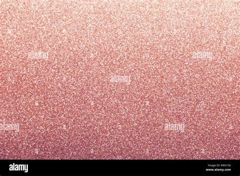 Rose Gold Glitter Background Shiny Wrapping Paper Defocused Stock