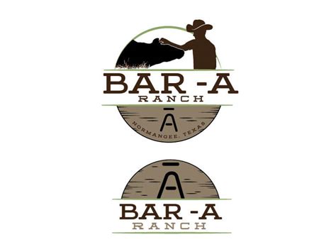 Bar -A Ranch Logo Design - Ranch House Designs, Inc.