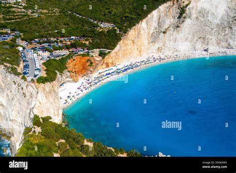 Famous Porto Katsiki Beach In Lefkada Island Greece Stock Photo Alamy