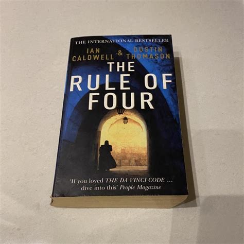 The Rule of Four book, Ian Caldwell & Dustin... - Depop