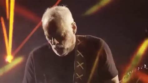 David Gilmour Guitar Solo In The End Comfortably Numb Live In