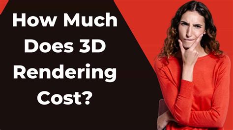 3D Rendering Pricing Cost Guide 2025