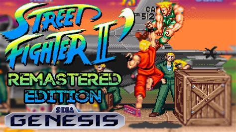 Homebrews Demos E O Street Fighter 2 Remastered Do Mega Drive YouTube