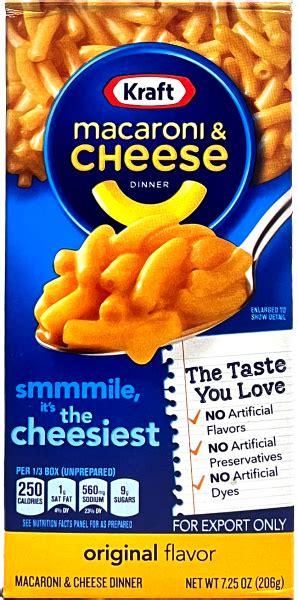 Kraft Macaroni And Cheese 206g 3 00