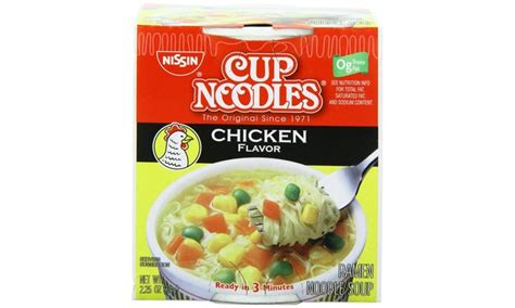 Nissin Cup O Noodles, Chicken | Groupon