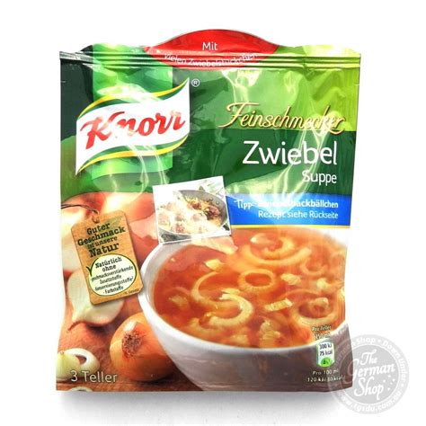 Knorr Feinschmecker Zwiebel Suppe Onion Soup Tgsdu The German