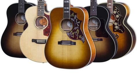 Gibson Acoustic Launches 24 New Guitars For 2017 Range Musicradar