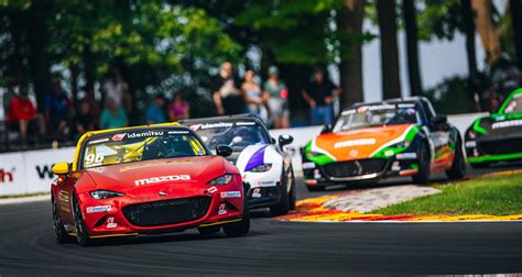 Teammates Face Off For Mazda Mx Cup Championship In Michelin Raceway