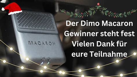 Das Gewinnspiel Ist Beendet Und Der Dimo Macaron Geht An Svenk