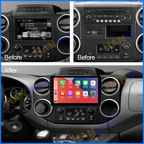 HANNOX Radio Con GPS Para Coche Reproductor Est Reo Con Android