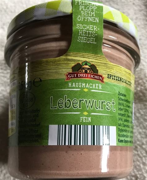 Glas Wurst Rotwurst Aldi 250g