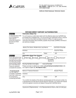 Fillable Online Form Ca Calpers Tax Withholding Election Fill