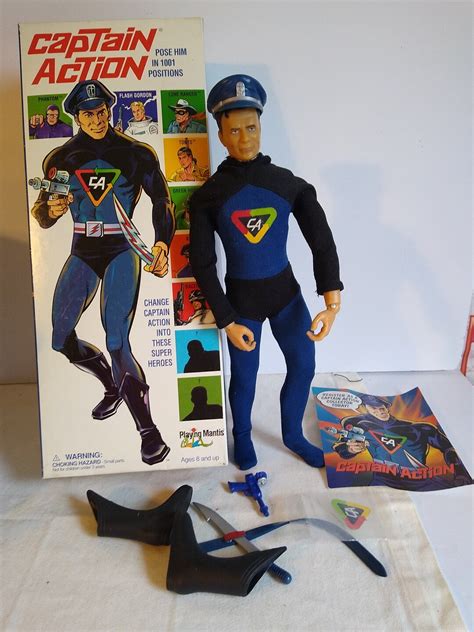 Playing Mantis Captain Action Doll Action Figure Etsy