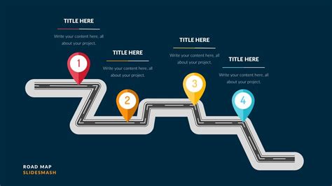 Powerpoint Roadmap Template Free