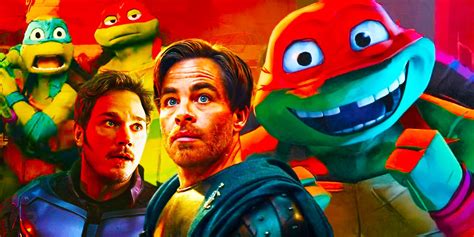 Hollywoods Best Chris Competition Is Settled By Tmnt Mutant Mayhem