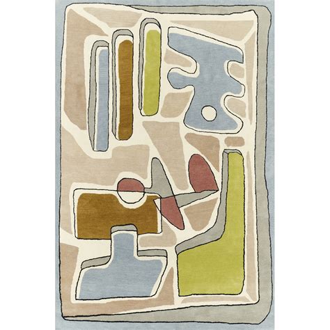 Puzzle Nuageux Area Rug By Toulemonde Bochart 02380 1724 PAST