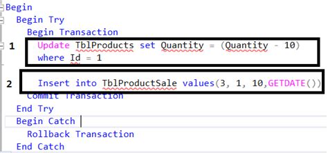 How To Achieve Acid Properties With Example In Sql Server