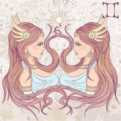 Géminis Ennona Gavrilova Ellina Gemini Art Zodiac Signs Gemini