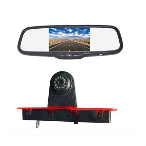 Brake Light Backup Reverse Camera Clip On Rear View Screen