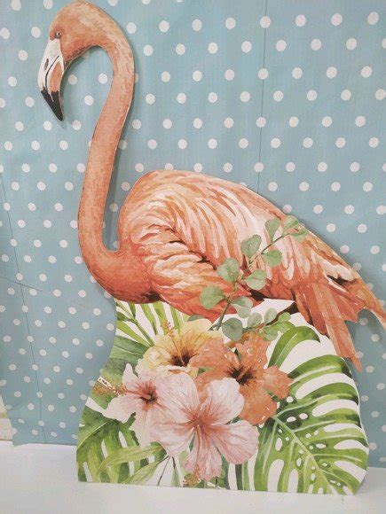 Totem Flamingo Mdf Loja Mister Brinq Elo Produtos Especiais