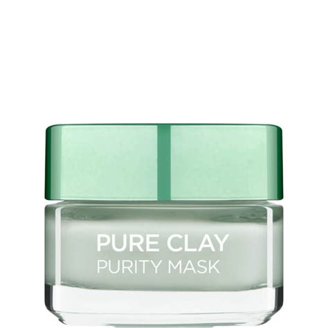 L Oréal Paris Pure Clay Purity Face Mask 50ml LOOKFANTASTIC