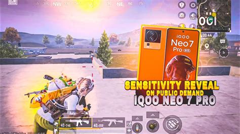 Pure Clutches 🔥 In High Tier Lobby Sensitivity Reveal Iqoo Neo 7 Pro