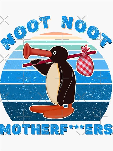 Noot Noot Pingu Shirt Funny Pingu Meme Gift Pingu Noot Noot Motherf