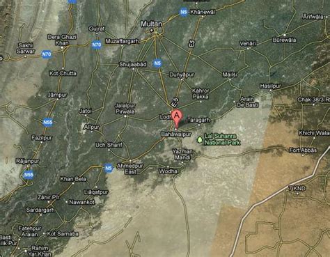 Location Map Bahawalpur City in Punjab Pakistan – Paki Mag