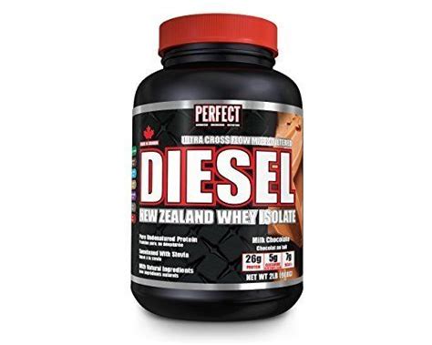 Perfect Sports Diesel New Zealand Whey Isolate 2 Lbs Milk Chocolate Whey Protein Whey Protein