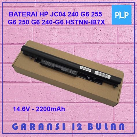 Jual BATERAI HP 14 BS 14 BW JC04 240 G6 255 G6 250 G6HSTNN LB7W