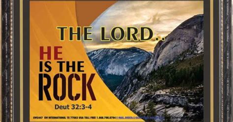 THE ROCK Bible Verses (GWFAVOUR5447) "45x33"