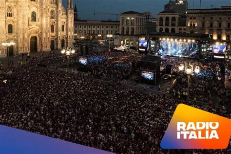 Radio Italia Live Torna Il Concertone In Piazza Duomo Radiospeaker It