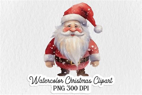 Watercolor Christmas Clipart Graphic By Lloy Design Creative Fabrica