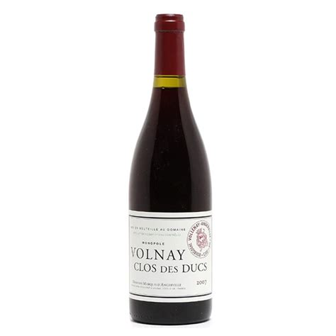 Marquis D Angerville Volnay Clos Des Ducs Scyfood