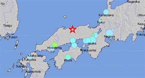 Terremoto De Grados Sacude Oeste De Jap N Sin Alerta De Tsunami