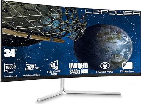 Lc Power Zoll Uwqhd Curved Gaming Monitor Hz X Pixel