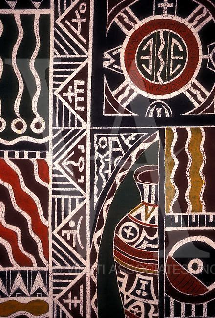 Batik At National Gallery Harare Harare Province Zimbabwe Africa