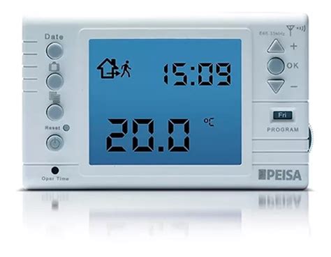 Termostato Ambiente Inalambrico Programable Peisa Env O Gratis