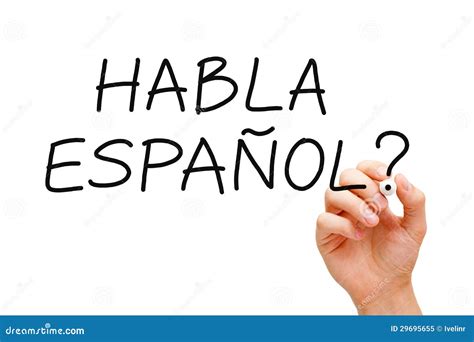 habla espanol stock image image  classroom immigrants