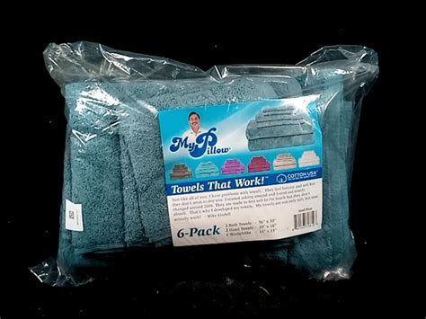 MyPillow 6-Pack Towels - Dutch Goat