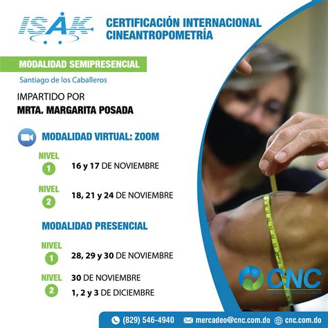 Certificaci N Internacional Isak Niveles Y Cnc