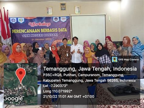 SMK NEGERI BANSARI GELAR WORKSHOP PERENCANAAN BERBASIS DATA DALAM UPAYA