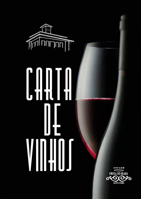 Carta De Vinhos Espa O Cheia De Gra A