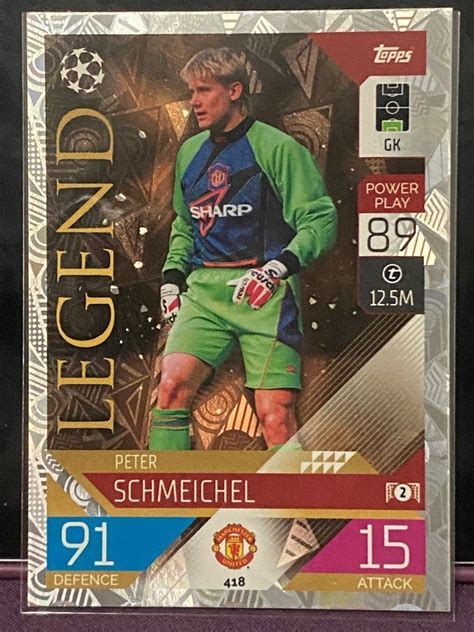 Match Attax Legend Peter Schmeichel Hobbies Toys Toys Games On