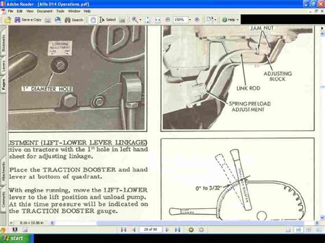 Allis Chalmers D D Tractor Operations Parts Manual W Maintenance Info