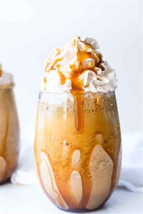 Caramel Frappe - Budget Delicious