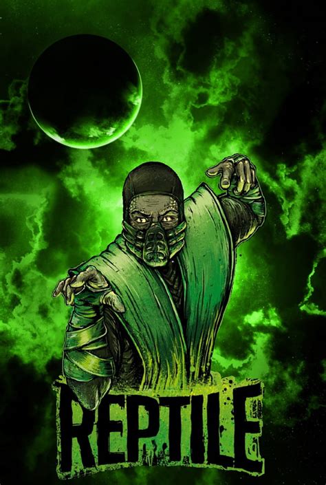 Reptile Green Mortal Kombat HD Mobile Wallpaper Peakpx